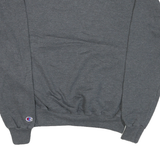 CHAMPION Mens Grey USF Crew Neck S Cotton Blend Pullover Sweatshirt