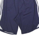 ADIDAS Mens Shorts Blue Casual XL W32 Sports Logo