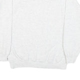 HANES Mens White Sweatshirt Crew Neck S Cotton Blend Casual Comfort