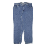 TOMMY HILFIGER Womens Relaxed Blue Denim Medium W32 L27 Jeans Cotton Blend Zip