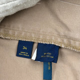 Polo By Ralph Lauren Chino Shorts - 34W 9L Khaki Cotton