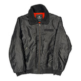 Ma-1 Southpole Sherpa Collar Bomber Jacket - Large Black Polyester