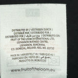 Fruit Of The Loom T-Shirt - XL Black Cotton