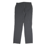 IVY Womens Polyester Blend Grey Regular Fit Straight Trousers W30 L31