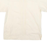 CUBAND Mens Cream Cotton Blend Shirt M Button Front Four Pocket Casual