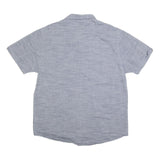 LEVI'S Mens Blue Casual Cotton Short Sleeve Shirt L Button Front Pockets