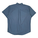 Tommy Hilfiger Short Sleeve Shirt - XL Blue Cotton