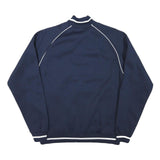 CLIQUE Mens Navy Blue Zip Jacket L Polyester Blend Track Sports Casual