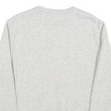 POLO RALPH LAUREN Mens Grey Crew Neck M Cotton Blend Sweatshirt Classic Logo