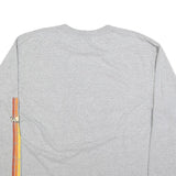 PRAIRIE MOUNTAIN Mens Grey Grand Canyon National Park Long Sleeve Crew Neck XL