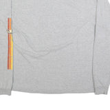 PRAIRIE MOUNTAIN Mens Grey Grand Canyon National Park Long Sleeve Crew Neck XL