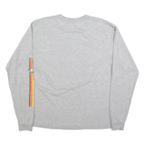PRAIRIE MOUNTAIN Mens Grey Grand Canyon National Park Long Sleeve Crew Neck XL