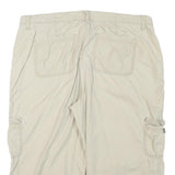 ST JOHNS BAY Womens Shorts Beige Casual XL W34 Cotton Blend Cargo Style