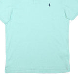 POLO RALPH LAUREN Mens Blue Short Sleeve Plain S Classic Cotton Polo Shirt
