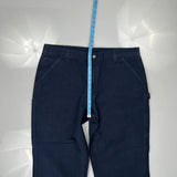 Carhartt Carpenter Pants - 40W 30L Navy Cotton