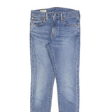 LEVI'S Mens Slim Blue Denim Jeans Zip W29 L32 Classic Cotton Blend