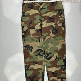 US Army Unbranded Camo Cargo Pants - 34W 30L Camo Cotton