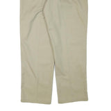 DICKIES Mens Regular Fit Beige Cotton Blend Trousers W38 L29 Workwear Zip
