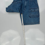 Cabelas Denim Shorts - 28W US 4 Blue Denim