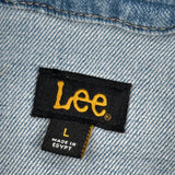 Lee Denim Jacket - Large Blue Denim