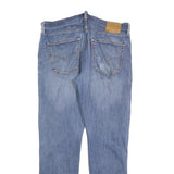 LEVI'S 502 Mens Jeans Blue Regular Straight Denim Medium W36 L34 Classic Fit Zip