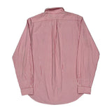 Ralph Lauren Striped Shirt - Large Red Cotton