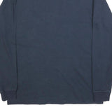 CARHARTT Mens Navy Blue Pocket Long Sleeve Crew Neck T-Shirt M Cotton Blend