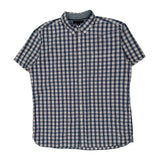 Tommy Hilfiger Checked Short Sleeve Shirt - 2XL Red Cotton