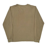 Polo By Ralph Lauren Long Sleeve T-Shirt - Large Beige Cotton