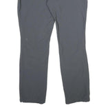 SCHOFFEL Womens Polyamide Blend Regular Grey Trousers W36 L32 Outdoor Hiking Zip