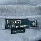 Polo By Ralph Lauren Polo Shirt - Large Blue Cotton