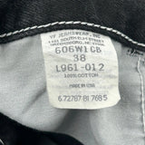 Wrangler Denim Shorts - 34W 8L Black Cotton