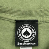 Thrasher Graphic T-Shirt - Large Green Cotton