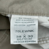 Wrangler Cargo Pants - 38W 30L Khaki Cotton