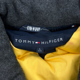 Tommy Hilfiger Striped Jacket - Large Navy Polyester