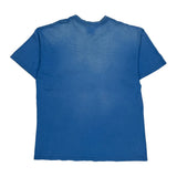 Nike T-Shirt - Large Blue Cotton