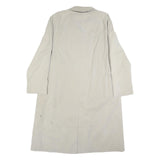 BUGATTI Mens Beige Button Jacket L Polyester Blend Classic Lightweight Coat