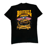 Boothill Saloon Fruit Of The Loom Graphic T-Shirt - Large Black Cotton