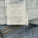 Carhartt Jeans - 34W 32L Blue Cotton