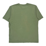 Carhartt T-Shirt - Large Green Cotton