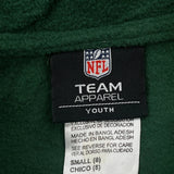 Age 8 Green Bay Packers Nfl Football 1/4 Zip - Small Green Polyester