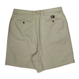 Tommy Hilfiger Chino Shorts - 36W 7L Beige Cotton