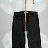 505 Levis Jeans - 34W 32L Gray Cotton