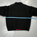 American Flag Patch Choko Snap On Jacket - XL Black Cotton