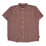 Patagonia Short Sleeve Shirt - XL Red Cotton