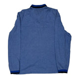 Armani Exchange Polo Shirt - Large Blue Cotton Blend
