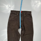 Vans Pants - 35W 29L Brown Cotton