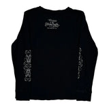 Harley Davidson Graphic Long Sleeve T-Shirt - XL Black Cotton