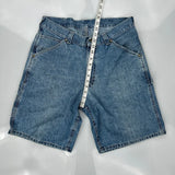 Lee Denim Shorts - 32W 9L Blue Denim