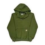 Rain Defender Carhartt Hoodie - Small Green Cotton